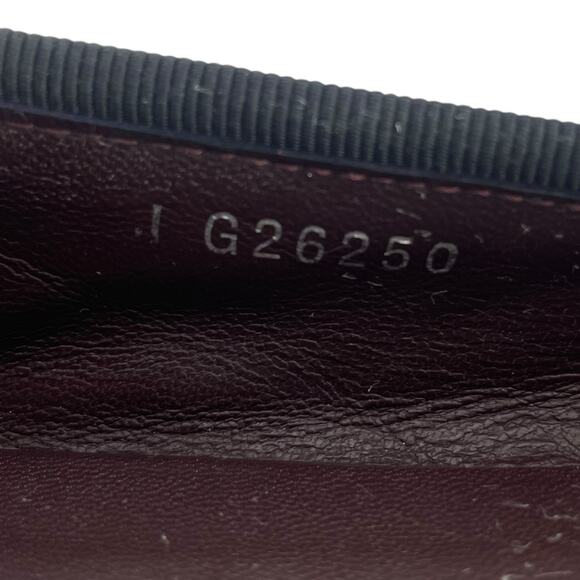 Chanel Cap Toe CC Logo Bow Quilted Leather Ballet Flats Black Size 40 - Picture 11 of 12